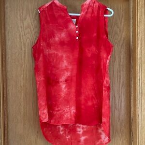 At John’s Red Sleeveless Women's Top XL